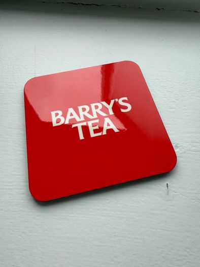 Barry's Tea Coaster - Square - Red