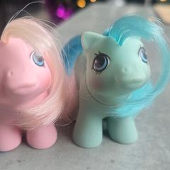 Noddles and Doodles Newborn Twins Set HTF MLP G1 My Little Pony
