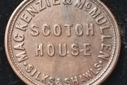 #533 - Belfast - 19thC Farthing Token - McKenzie - Scotch House - Cheap Drapery