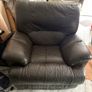 Brown Leather Recliner Image 3