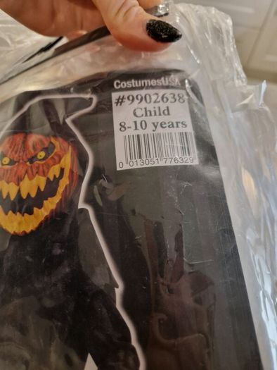 halloween jack of head costume