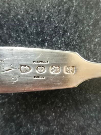 Victorian Irish Silver Spoon