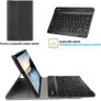 Smart Case Galaxy Tab A 8.0 2019 Keyboard Case SM-T290 SM-T295, Slim Shell Lightweight Smart Cover with Magnetically Detachable Wireless Keyboard for Galaxy Image 6
