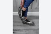 Pair of Grey Overshoe Microfibre Dusters