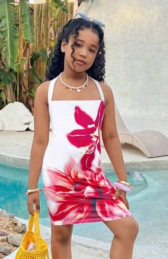 Girls holiday dress