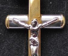 Exclusive Golden cross 14 ct