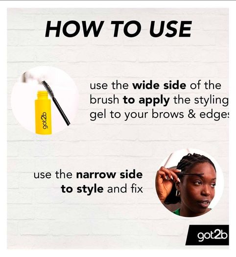 Got2b Clear Brow Gel - Long-Hold, Quick Dry