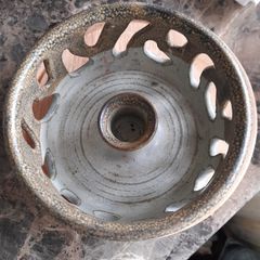 Vintage Irish Studio Pottery Chamberstick