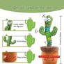 Funny Dancing Cactus Toy That Can Sing And Talk Image 3