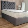 Cream single beds Image 6