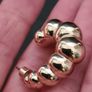 Monsoon, Accessorize, gold chunky earrings Image 4