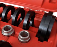 19 pcs Tool Set for Compact Wheel Hub Bearing Unit 62 mm, 66 mm, 72 mm