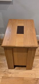 Laura Ashley Oak bedside cabinet