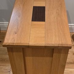Laura Ashley Oak bedside cabinet