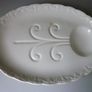 1930's Irish Serving Resting Table Plate to suit size of Chicken, Duck, Guiney Fowl, Roast- Very Good Vintage Condition. Image 7