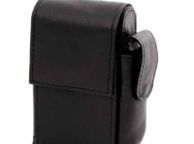 main image for ad Leather Tabacco Cigarette Case Wallet with Hinged Lid and Lighter Holder