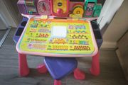 Vtech Learn &amp; Draw activity desk pink