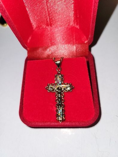 Crucifix and chain