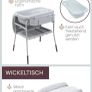 Chicco Cuddle & Bubble Comfort Baby Bath and Changing Table Image 8