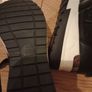 Ladies Black Wedge Trainer Image 2