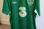 Ireland 2012-2013 Umbro Home Jersey SIGNED