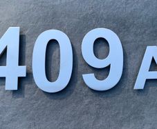 House numbers 0 - 9
