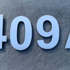 House numbers 0 - 9