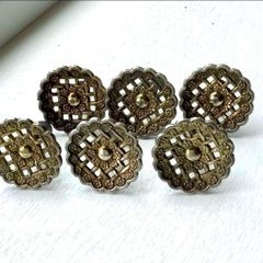 Set of Solid Brass Knobs 1 Free