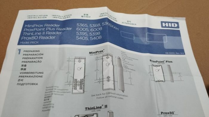 door HID Fob point