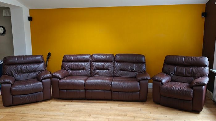 Electric Recliner sofa armchair set