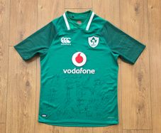 Ireland Rugby Signed Canterbury Jersey Irish