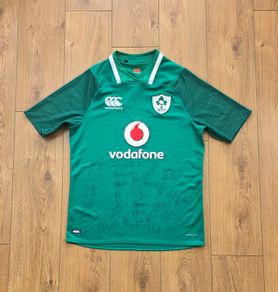 Ireland Rugby Signed Canterbury Jersey Irish