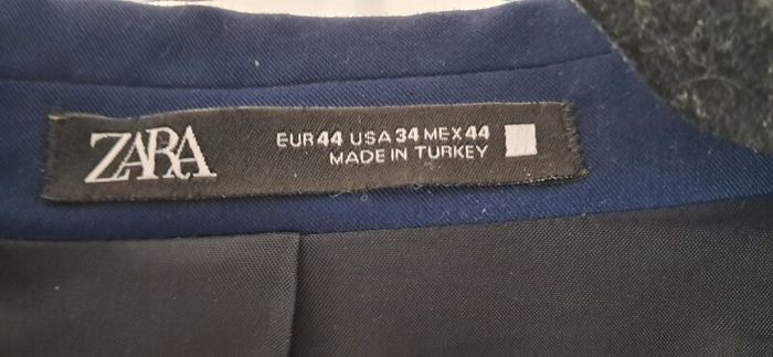 Zara Navy Blue Suit