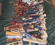 430X Professional Painting Brushes made in England Winsor Newton sable brushes Oil Painting Watercolour Hog bris