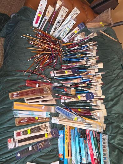430X Professional Painting Brushes made in England Winsor Newton sable brushes Oil Painting Watercolour Hog bris