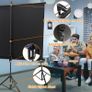 FREE EXPRESS SHIPPING 60 inch Portable Projector Screen,4:3 Portable Foldable For Home Theater Cinema Indoor Outdoor Projector Movie Screen,Screen:122cm(W) x 91cm(H) 60 Portable Tripod Image 4