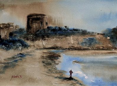 skerries watercolour