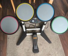 Rockband drums and game - Xbox 360