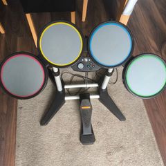 Rockband drums and game - Xbox 360