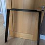 Schuller Black Metal Breakfast Bar Support Frame Only Image 2