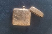 Antique silver Vesta Case
