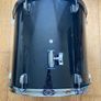 Nearly new Ludwig Evolution and Backbeat Snare Drum 14" and 10/12/16 toms in stunning Black Sparkle Wrap Image 8