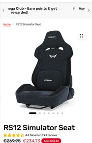 Racing seat Gt omega