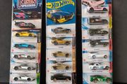 Acrylic Wall Display Shelf 3-Pack for 1:64 Model Cars Wall-Mounted with 3M Tape &amp; Screws