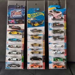 Acrylic Wall Display Shelf 3-Pack for 1:64 Model Cars Wall-Mounted with 3M Tape & Screws