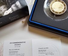 2022 France Proof Erasmus 35th Anniversary