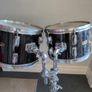 Vintage Pearl toms and stand Image 2