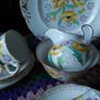 Vtg Gloria New Chelsea Staffs China Teaset Image 4