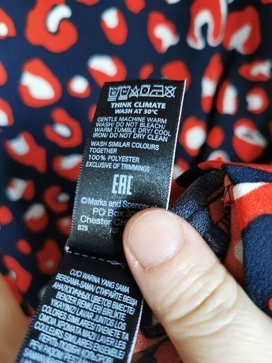 M&S floral print dress UK 8