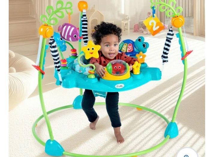 Jumperoo - Baby Einstein Ocean Explorers Curiosity Cove 2-in-1 Activity Baby Jumper